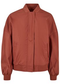 Urban Classics Damen Bomberjacke "Urban Classics Damen", orange, casual, Gr. S, unifarben, 100% Polyester, Jacken