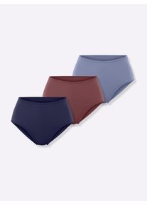wäschepur WÄSCHEPUR Damen Taillenslip, Gr. 36, bunt, 95% Baumwolle, 5% Elasthan, Unterhosen