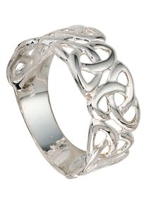 Jobo Damen Silberring "Ring breit", 60, Silber 925 (Sterlingsilber), silber, Silber 925 (Sterlingsilber), Fingerringe, 925 Silber rhodiniert