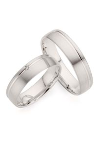 Phoenix PHÖNIX Damen Trauring "Schmuck Geschenk Silber 925 Trauring Ehering LIEBE versch. Varianten", 55, 0,03 ct SI = kleine Einschlüsse mit Brillanten,