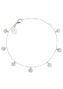 PURELEI Damen Armband "Schmuck Geschenk Malihini, Strukturanhänger, Barcelet-MalihiniCoin", Edelstahl, silber, Edelstahl, Armbänder