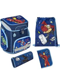 Scooli Kinder Schulranzen "EasyFit, Avengers", bunt, Polyester, gemustert, Rucksäcke
