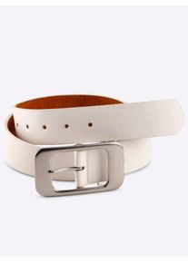 Heine Damen Hüftgürtel, beige, Gr. 85, Gürtel