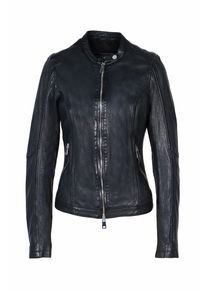 Freaky Nation Damen Lederjacke "New Tula-FN", schwarz, Gr. M, Oberstoff: 100% Schafsleder; Futter 100% Baumwolle, Jacken
