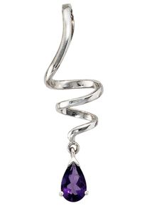 Jobo Damen Ketten-Anhänger "Anhänger Tropfen", Silber 925 (Sterlingsilber), silber, Silber 925 (Sterlingsilber), Schmuckanhänger, 925 Silber mit