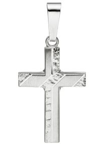 Jobo Damen Kreuz-Anhänger "Anhänger Kreuz", Silber 925 (Sterlingsilber), silber, Silber 925 (Sterlingsilber), Schmuckanhänger, 925 Silber