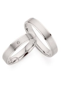 Phoenix PHÖNIX Damen Trauring "Schmuck Geschenk Silber 925 Trauring Ehering LIEBE versch. Varianten", 55, ohne Brillant, Silber 925 (Sterlingsilber), 4mm,