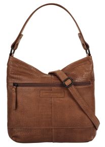 Betty Barclay Damen Umhängetasche, braun, Leder, Reptilienprägung, Taschen, echt Leder