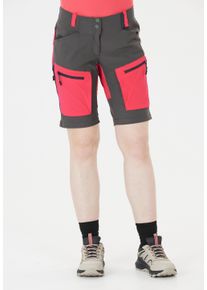 WHISTLER Damen Shorts "Kodiak", grau, sportlich, Gr. 50, mehrfarbig, 94% Nylon, 6% Elasthan, Hosen, mit 4-Wege-Stretch-Material
