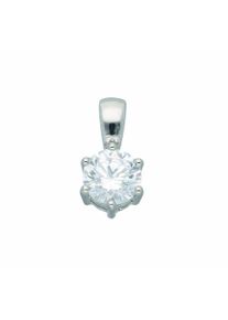 Adelia´s ADELIA ́S Damen Ketten-Anhänger "925 Silber Anhänger mit Zirkonia", mit Zirkonia, Silber 925 (Sterlingsilber), silber, Silber 925 (Sterlingsilber),