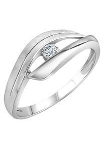 Firetti Damen Fingerring "Schmuck Geschenk Silber 925 Silberring glitzernd", 54, Silber 925 (Sterlingsilber), silber, Silber 925 (Sterlingsilber),