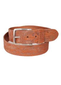 JCC Damen Ledergürtel "31022135", orange, Gr. 95, 100% Leder, Gürtel