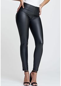 Freddy Damen Jeggings "WRUP Superskinny", schwarz, Gr. XS, unifarben, Obermaterial: 85% Polyester, 15% Elasthan, Hosen, mit Lifting & Shaping Effekt