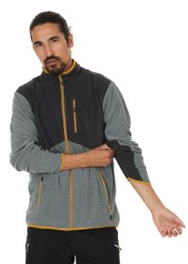 WHISTLER Herren Fleecejacke "Greyson", grau, casual, Gr. L, mehrfarbig, 100% Polyester, Jacken, mit praktischen Reißverschlusstaschen