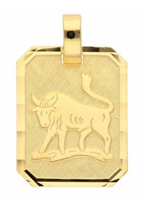 Adelia´s ADELIA ́S Damen Ketten-Anhänger "333 Gold Sternzeichen Anhänger Stier", Damen, Stier, Gelbgold 333, gold, Gelbgold 333, Schmuckanhänger, Goldschmuck