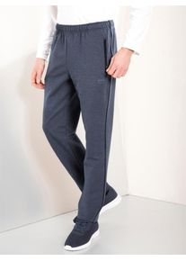 Catamaran Herren Trainingshose, blau, Gr. 48, unifarben, meliert, 60% Baumwolle, 35% Polyester, 5% Elasthan, Hosen