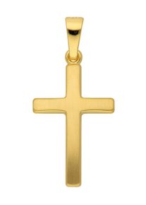 Adelia´s ADELIA ́S Damen Ketten-Anhänger "333 Gold Kreuz Anhänger", Gold, gold, Gold, Schmuckanhänger, Goldschmuck für Damen & Herren