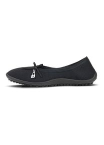 Leguano Damen Barfußschuh "LADY LOOP", Gr. 39, schwarz, Textil, sportlich, Schuhe, Ballerina, Slipper, Bequemschuh mit süßer Zierschleife
