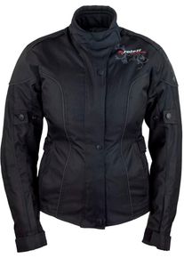 Roleff Motorradjacke "Ladylike", XXXL, schwarz, Jacken, Mit Sicherheitsstreifen