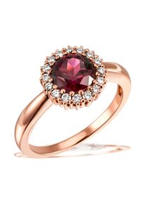 Goldmaid Damen Goldring, 18, Rotgold 585, rosa, Rotgold 585, Fingerringe