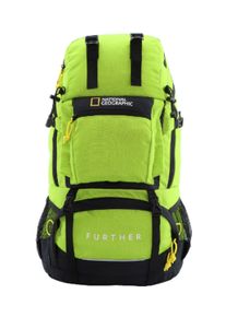 Cityrucksack "Destination", National Geographic, grün, Kunstfaser, sportlich, Rucksäcke, Mit komfortablem Hüftgurt