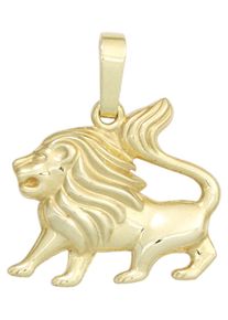 Jobo Damen Sternzeichen-Anhänger "Sternzeichen Löwe", Gelbgold 333, gold, Gelbgold 333, Schmuckanhänger, 333 Gold