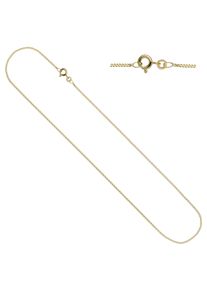 Jobo Damen Goldkette, Gelbgold 333, L: 42cm, gold, Gelbgold 333, Halsketten, Panzerkette 333 Gold 42 cm 1,7 mm