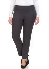 KjBRAND Damen Schlupfhose "Schlupfhose Susie in Bi-Stretch, Kammgarnoptik", grau, feminin, Gr. 27, Web, Obermaterial: 63% Polyester, 35% Viskose, 2%