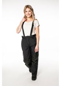 DEPROC Active Damen Skihose "SPITZBERGEN WOMEN II", schwarz, sportlich, Gr. 36, 100% Polyester mit PU Membran, Hosen, auch in Großen Größen erhältlich