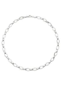 Jobo Damen Collier, Silber 925 (Sterlingsilber), L: 45cm, silber, Silber 925 (Sterlingsilber), Halsketten, 925 Silber mit 144 Zirkonia 45 cm