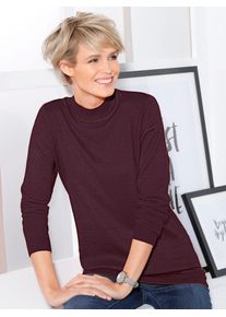 Classic Basics Damen Stehkragenpullover "Pullover", lila, Gr. 38, unifarben, 100% Polyacryl, Pullover