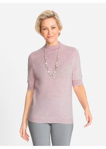 CLASSIC Damen Kaschmirpullover "Kaschmir-Pullover", rosa, Gr. 36, meliert, 100% Kaschmir, Pullover