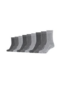 Mustang Damen Socken "Socken 9er Pack", Gr. 35, grau, 55% Baumwolle 41% Polyester 2% Polyamid 2% Elasthan, Socken
