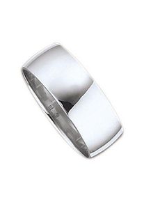 Firetti Trauring "Schmuck Geschenk Gold Hochzeit Ehering Trauring "LIEBE"", 19, ohne Brillant, Weißgold 375, 7mm, weiß, Weißgold 375, Fingerringe,