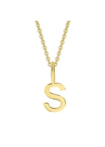 ONE ELEMENT Damen Ketten-Anhänger "Buchstabe S Buchstaben Anhänger aus 333 Gelbgold", S, Gelbgold 333, gold, Gelbgold 333, Schmuckanhänger, Damen
