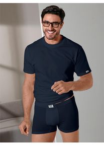 Kumpf Herren Panty, Gr. 4, blau, 95% Baumwolle, 5% Elasthan, Unterhosen