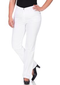KjBRAND Damen Stretch-Hose "Betty", weiß, casual, Gr. 54, Denim/Jeans, Obermaterial: 78% Baumwolle, 18% Polyester, 4% Elasthan, Hosen, super Stretch