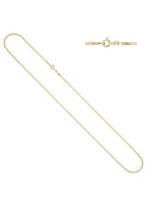 Jobo Damen Goldkette, Gelbgold 585, L: 55cm, gelb, Gelbgold 585, Halsketten, Panzerkette 585 Gold 55 cm 2,1 mm