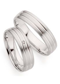 Phoenix PHÖNIX Damen Trauring "Schmuck Geschenk Silber 925 Trauring Ehering LIEBE versch. Varianten", 62, ohne Brillant, Silber 925 (Sterlingsilber), 5mm,