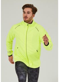 Endurance Herren Laufjacke "Earlington", gelb, sportlich, Gr. XXXL, mehrfarbig, 100% Polyester, Jacken, mit extra großen reflektierenden Elementen