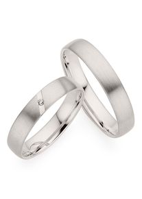 Phoenix PHÖNIX Damen Trauring "Schmuck Geschenk Silber 925 Trauring Ehering LIEBE versch. Varianten", 72, ohne Brillant, Silber 925 (Sterlingsilber), 4mm,