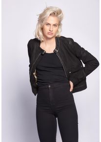 Maze Damen Lederjacke "Hamill", schwarz, Gr. XL, Obermaterial: 100% Lammleder / Futter: 100% Polyester, Jacken