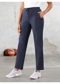Catamaran Damen Trainingshose, blau, Gr. 36, unifarben, 50% Baumwolle, 50% Polyester, Hosen