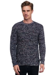 Rusty Neal Herren Strickpullover, bunt, casual, Gr. L, unifarben, 75% Polyacryl, 25% Baumwolle, Pullover, mit elegantem Rundhalsausschnitt