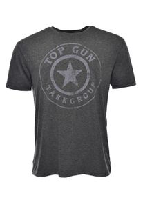 Top Gun Herren T-Shirt "TG20212110", grau, Gr. S, Obermaterial: 100% Baumwolle, Shirts