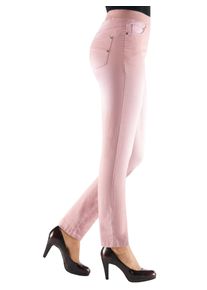 Inspirationen Damen Schlupfjeans, rosa, Gr. 40, unifarben, 76% Baumwolle, 22% Polyester, 2% Elasthan, Jeans