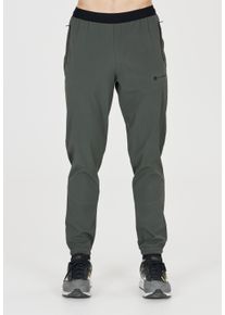 Virtus Herren Sweathose "Colin", grün, casual, Gr. XL, unifarben, 90% Polyester, 10% Elasthan, Hosen, mit wasserabweisender Membran