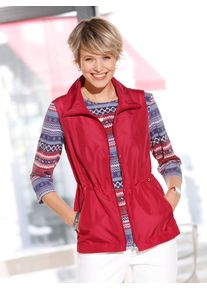 Classic Basics Damen Kurzweste, lila, Gr. 56, unifarben, 100% Polyester, Westen