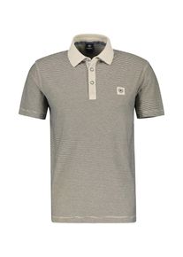 Lerros Herren Poloshirt "Lerros Poloshirt mit abgesetztem Kragen", beige, Gr. 5XL, 100% Baumwolle, Shirts