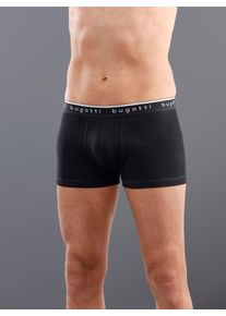 Bugatti Herren Panty, Gr. 5, schwarz, 100% Baumwolle, Unterhosen